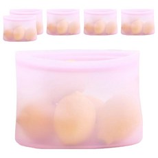 르메이드 프레시 3중 잠금 실리콘 지퍼백, 소(S), 1개입, 6개