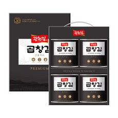 광천김 곱창캔김 30g x 4p 선물세트, 1세트