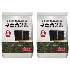 HAENONG 岩烤海苔 25片入, 90g, 2包