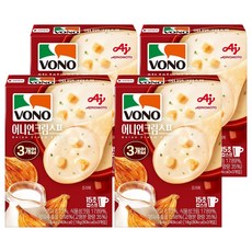 AJINOMOTO 味之素 VONO 即食沖泡洋蔥奶油濃湯, 54g, 4個