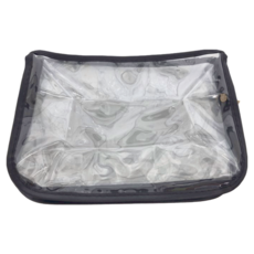 立體透明包包收納袋 Set 2, 27.5 x 20 x 12.5cm, 1組, 2入