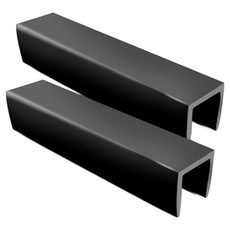 DING DONG PET 直線型固定支架, 黑色