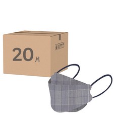 CHACER 佳和口罩 4D立體醫用口罩 成人用 KF94, 公爵灰, 2袋, 10片