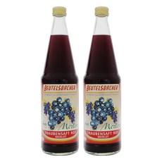 Beutelsbacher 葡萄汁, 2個, 700ml