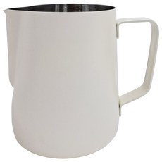 卡特屋 磨砂塗層不鏽鋼拉花杯 600ml, 米白色, 1個