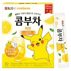 담터 포켓몬 콤부차 레몬, 5g, 30개입, 1개