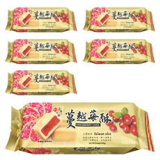 長松食品 蔓越莓酥, 175g, 6包