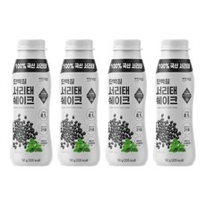 無糖蛋白質黑豆奶昔, 4個, 50g