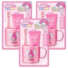 Sanrio 三麗鷗 美樂蒂刷牙潔牙組, 3套
