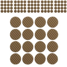 Allday Lab 圓形防滑防噪音EVA保護貼, 96個, 棕色(小)