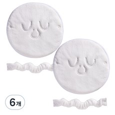 꾸지 冷熱敷臉部保護毛巾, 6個