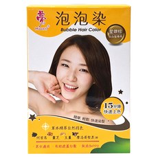 Moon17 夢17 泡泡染髮乳 6H 第一劑10ml + 第二劑10ml 20ml 10包, 星鑽棕, 1盒