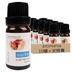 英國 Aromania 精油 10罐, 安睡寶, 100ml, 1件