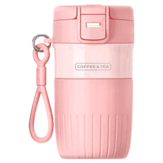 Beauty life 酷炫316不鏽鋼保溫杯, 粉色, 480ml, 1個