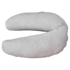 doomoo 有機棉舒眠月亮枕, 經典灰, 外長 180cm