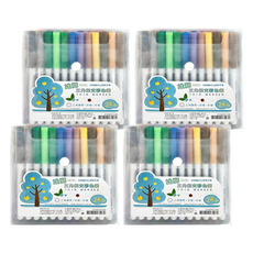 SIMBALION 雄獅 #3024 三角細字彩色筆, 24色, 4盒