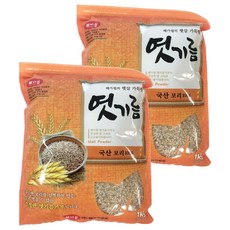 해가원 엿기름 보리, 1kg, 2개