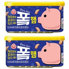 OTOKI 不倒翁 火腿豬肉罐頭, 2個, 200g