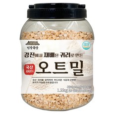 健康穀倉 江津產燕麥製成的國產燕麥片, 1.2kg, 1個