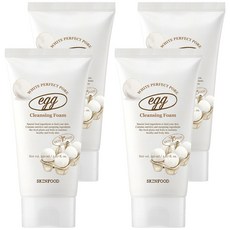 스킨푸드 에그화이트 퍼펙트 포어 클렌징 폼, 150ml, 4개