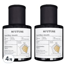 엠퓨처 프리미엄 차량용 디퓨저, 4개, 150ml, 센슈얼05