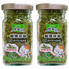 Mores 摩爾思, 貓薄荷草, 11g, 2罐