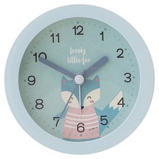 動物角色桌鐘, 藍色