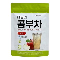 Danongwon 乳酸菌康普茶 蘋果, 5g, 20條, 1袋