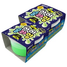 아모스 아이슬라임, 야광그린, 300g, 2개