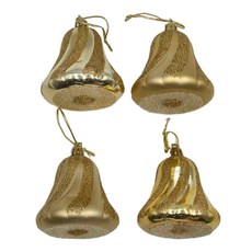 彩繪鈴鐺 Set 7CM (4入) - 金色, 1組
