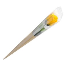 비누꽃 한송이로즈, 1개, 옐로우