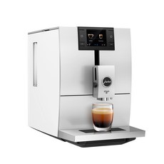 유라 전자동 커피머신 1.1L 125g, ENA8(Nordic White)