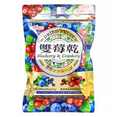 惠香 雙莓乾 營養豐富 健康美味 口感絕佳 無防腐劑 無色素 無人工香料, 110g, 1包