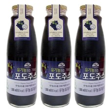 Organic Story 有機果汁，葡萄汁, 3個, 1L