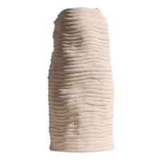 KUIBAO 快豹生活 Shaw 侘寂風陶瓷花瓶 TS250, 磨砂 米色