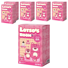 52TOYS 迪士尼玩具總動員 草莓熊的房間 盲盒6件組, 1套