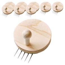 釘式木掛勾 3入組, 標記 C, 3組