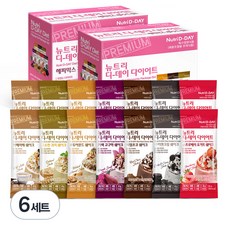 뉴트리디데이 다이어트 해피믹스 패키지 세트, 350g, 6세트