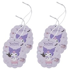 KUROMI 酷洛米 香氛卡 8 x 6cm 酷洛米 紫色 2個, 薰衣草, 2組