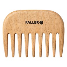 fA brushes 森詠木香 掌上型寬木齒梳, 1個