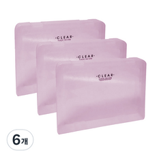 희망사무포인트 화일 케이스 4cm, 분홍, 6개