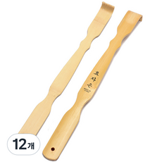 나홈 고급 대나무 효자손 45.5cm, 우드, 12개