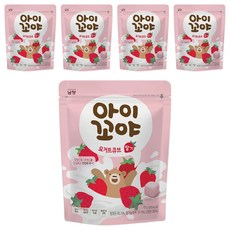 아이꼬야 요거트큐브, 5개, 17g, 딸기