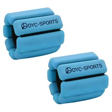딕스포츠 마카롱 실리콘 중량밴드 2p, 스카이, 920g
