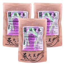 蔘大王 金銀花鎮守茶包, 6g x 10包, 一袋, 3袋