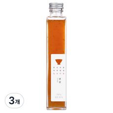 일상다완 쌍계명차 허니플라워 생강청, 3개, 260g, 1개입