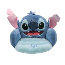 迪士尼舒適坐墊, 53 × 40 × 40cm, 史迪奇 藍色