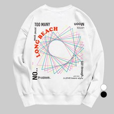 Moon 系列特別 Overfit Man to Man 三角中性