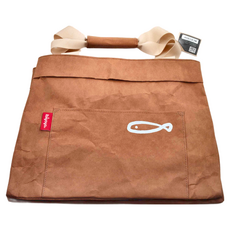 ibiyaya 依比呀呀 水洗牛皮紙呼嚕包 附安全扣環 + 保潔墊 470g, Seafood Market, 1個