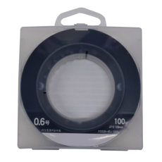 YGK FLUOROCARBON 0.6號 100M 釣魚線, 1捲, transparent
